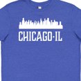 thumbnail image 4 of Inktastic Chicago Illinois Skyline IL Cities Youth T-Shirt, 4 of 5