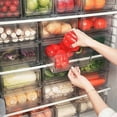 thumbnail image 5 of Drawer Refrigerator Storage Box, Stackable Refrigerator Storage Box, Kitchen Cabinet Fresh Storage S, 5 of 5