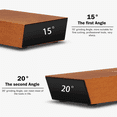 thumbnail image 3 of Rolling Knife Sharpener Kit with Diamonds and Ceramic for Steel of Any Hardness 15 and 20 Degree Magnetic Angle Knife Sharpeners, 3 of 5