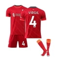 thumbnail image 1 of Virgil Soccer T-shirts Jersey Set Para Niños-2-3 Años- BmatwkZeng Bmatwk Jersey, 1 of 1