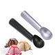 thumbnail image 2 of Yuarrent Mini cuchara para helado de aleación de aluminio, cuchara para cavar bola redondeada, cuchara para puré de frutas y melón, 2021, 1 ud. Cocina y Comedor Negro Yuarrent JJ20074-01, 2 of 6