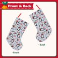 thumbnail image 2 of Salouo I Love USA Print Christmas Decorations Stockings 1 Pack 18'' Xmas Stockings Holiday Stocking Personalized Farmhouse Decor for Home Family Party Tree, 2 of 7