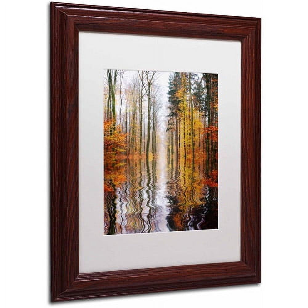 Trademark Fine Art "Higher Ground" Canvas Art by Philippe Sainte-Laudy, White Matte, Wood Frame