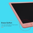 thumbnail image 3 of PEPISKY Bloc-Notes d'Écriture LCD 15 Pouces Tablet Réutilisable pour Dessin avec Stylet Rose, 3 of 8