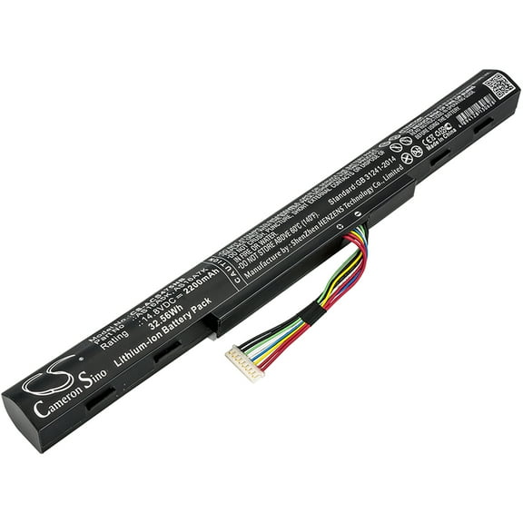 Battery for Acer Aspire E5 F5 K50 ES1 P259 AS16A5K AS16A7K AS16A8K KT.0040G.007