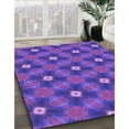 thumbnail image 2 of Ahgly Company Indoor Rectangle Patterned Aztech Purple Area Rugs, 2' x 4', 2 of 6