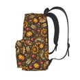 thumbnail image 3 of Disketp Chrysanthemum turkey Mochila Escolar de Gran Capacidad y Peso Ligero, Mochila de Viaje Ideal para Escuela, Trabajo y Uso Diario, Cómoda y con Estilo, 3 of 8