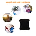 thumbnail image 3 of Sonducket Bufanda Conjunto de gorro y guantes para niños Gorro de punto Gorro Delicados productos para niños Estirable Clima frío Cómodo Bufanda rosa Sombreros bufanda negra, 3 of 6