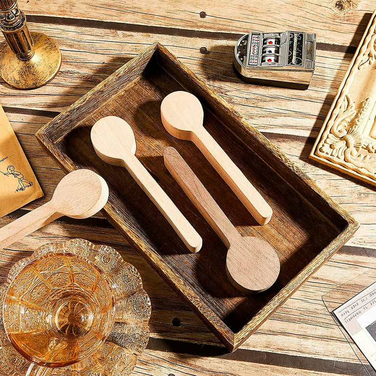 10 Pcs Unfinished Natural Basswood Carving Blocks Set,Premium Spoon  Blank,Wood Blocks for Whittling Wood Craft Wood kit