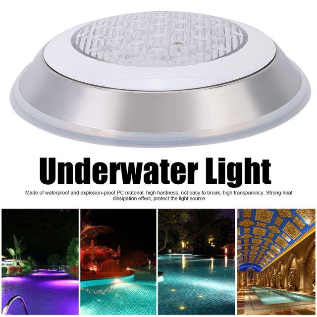 LED Underwater Light, Underwater Light AC12V Low Pressure High Transparency For Horticultural Engineering Design For Public Fountain Plaza
