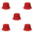 thumbnail image 2 of Maytalsory 1/2/3/5 Wide Application Hat For Sun Protection And Comfort Sunscreen Sunscreen Fisherman Cap Sunshade red 58cm 5PCS, 2 of 6