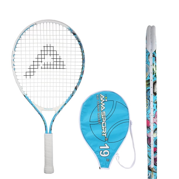 Raqueta de Tenis AMA SPORT 19" para Niños con Bolsa
