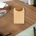 thumbnail image 4 of Openpig Natural Wooden Pen Box Desktop Stationery Organizer Creative Simple Solid Wood Pencil Holder for Office Supplies, 4 of 8