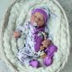thumbnail image 3 of Muñeca Reborn WOOROY Realistic de 45 cm con cuerpo completo de vinilo para niña, 3 of 8