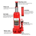 thumbnail image 5 of 6 Ton Hydraulic Bottle Jack,Heavy Duty Welded Car Jack, Manual , 7.5"-16" High  Capacity for Automotive Car Repair Shop Use, 5 of 9