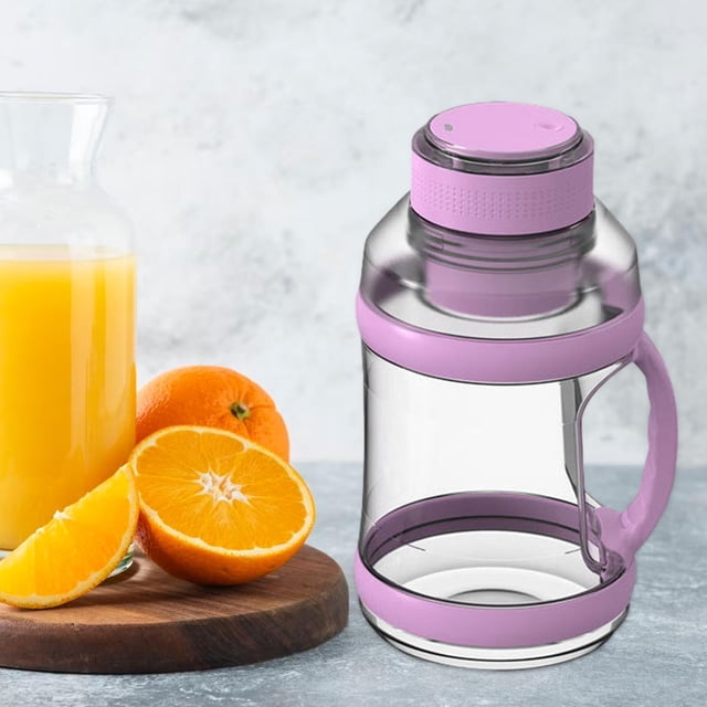 Licuadora de Zumo Fresco Macarena Licuadora Portátil para Beber Naranja Batidos Y Batidos Inalámbricos Vaso de Batidora Portátil para Viajes Violeta