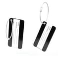 thumbnail image 1 of Unique Bargains Metal Luggage Tags Suitcase Travel Bag Name Message Card Address Label Carry-On ID,2/5/7 Pack, 1 of 1