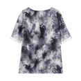 thumbnail image 5 of Godom Halloween Oversized T Shirts for Women Fall Tops Ghost Graphic Tees Outfits, 5 of 7