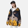 thumbnail image 3 of Balery Elegant Lady With Hat Sudadera ligera de manga larga con capucha y protección solar UPF 50+ para hombre y mujer, ideal para pesca y running-X-Large, 3 of 7