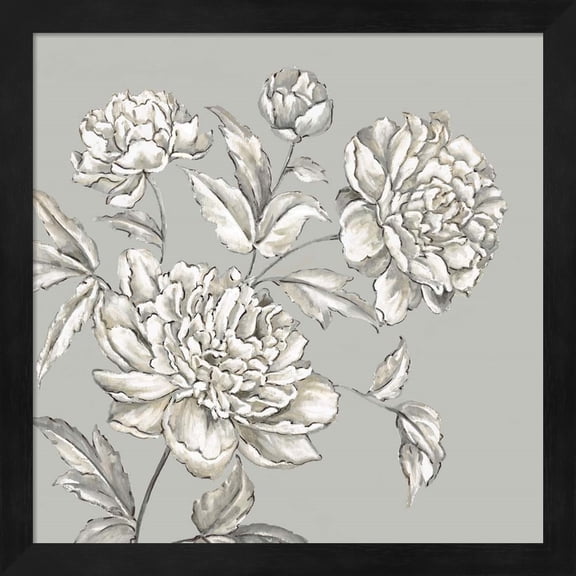 Botanical I by Eva Watts, Framed Wall Art, 13.25W x 13.25H