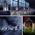 thumbnail image 5 of ZOELNIC Solar String Lights with Remote, 73FT 200LEDs Solar Powered Fairy Lights Waterproof Decorative Rope Lights 8 Lighting Modes for Patio Garden Yard Wedding Party Decorations, White, 5 of 9