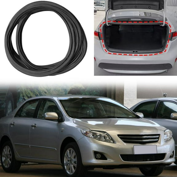 For Toyota Corolla 2003-2008 Rubber Trunk Lid Weatherstrip Gasket Seal Strip