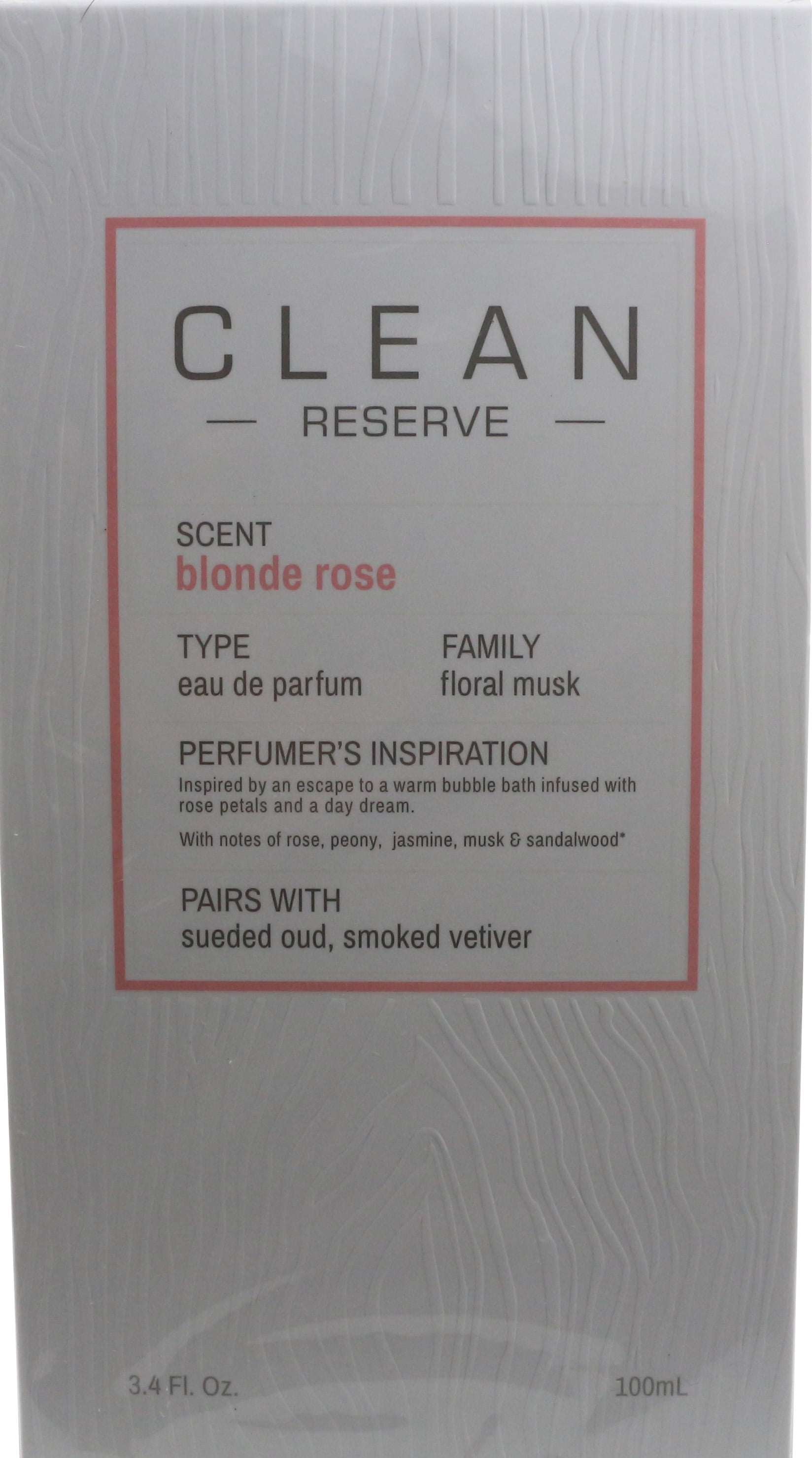 Clean Reserve Blonde Rose Perfume Spray, Unisex, 3.4 oz - Walmart.com