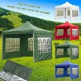 thumbnail image 7 of GLFSILL Canopy Tent Side Wall Carport Garage Big Tarp Enclosure Shelter Party Sunshade, 7 of 7