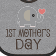 thumbnail image 4 of Inktastic 1st Mothers Day Boys or Girls Baby Bib, 4 of 4