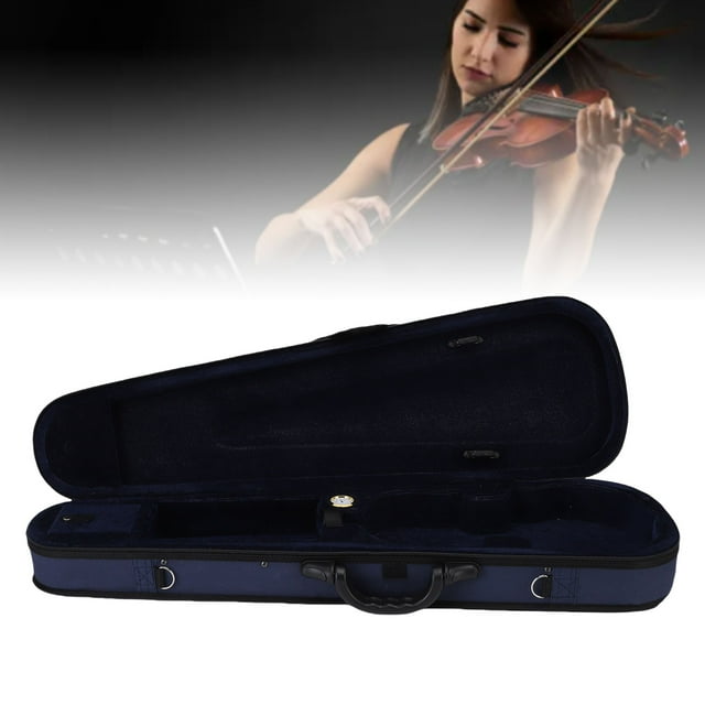 4/4 Violin Case, Shock Absorbing Violin Storage Box Oxford Cloth Lightweight for Travel