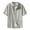 Grey, variant on Mens Short Sleeve Button Down Shirts Classic Stretch Soft Shirts Regular Fit Comfortable Summer Clothing Grey Size M