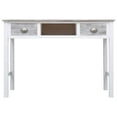 thumbnail image 3 of vidaXL Writing Desk Grey 110x45x76 cm Wood, 3 of 5