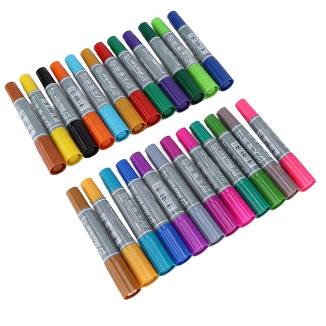 Bolígrafos De Colores, Lápiz De Pizarra A Prueba De Agua Suministros Para Maestros De Doble Cabeza Grande Para El Hogar Ccdes Otros