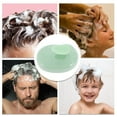 thumbnail image 6 of Unique Bargains 1 Pc Bean Shape Hair Shampoo Brush for Head Massage 3.7"x2.56"x2.68" Green, 6 of 6