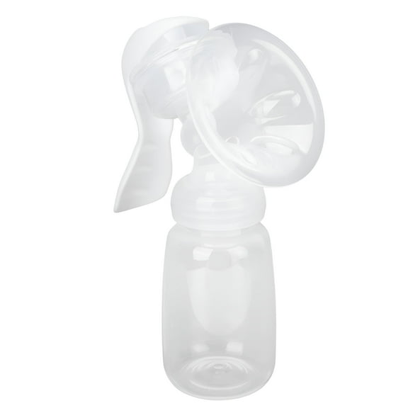 XIRQI Manual Hand Breast Pump Heat Resistant Portable Breastfeeding Pump for Lactating Mothers