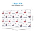thumbnail image 2 of Bingfone Colored Sail Boats Large Gaming Mouse Pad,Extended Desk Mousepad with Stitched Edges,Non-Slip Base,Water Resist Keyboard Pad for Gamer, Office & Home, 29.5 x 16 in, 2 of 6