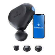 Theragun Mini 2nd Gen Handheld Percussive Massage Device, Portable Deep Tissue Massager, Black