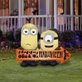 thumbnail image 2 of Airblown Inflatables  Airblown Medium Minions with Halloween Sign, 2 of 2