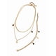 thumbnail image 2 of Juego de pulsera y collar combinado de oro laminado, 2 of 7