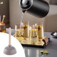 thumbnail image 4 of Fiudx Colador de Té de Goma, Diseño Único de Piñas, Reutilizable y Duradero, Resistente a Altas Temperaturas, Perfecto para Té de Hojas Sueltas, Fácil de Limpiar, Regalo Ideal para Amantes Del Té, Ap, 4 of 5