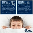 thumbnail image 4 of Fitted Sheet + Pillowcase Set, Microfiber, Wrinkle Resistant, King, Light Blue, 4 of 8
