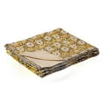 thumbnail image 2 of Taj Hotel Kantha Cotton Throw 50x70 Handcrafted Patchwork Indian Decor, 2 of 5