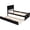 Espresso: with trundle, variant on SESSLIFE Twin Size Bed Frame with 2 Storage Drawers, Twin Platform Bed with with Strong Slats Support, No Box Spring Needed, Easy Assemble, Gray