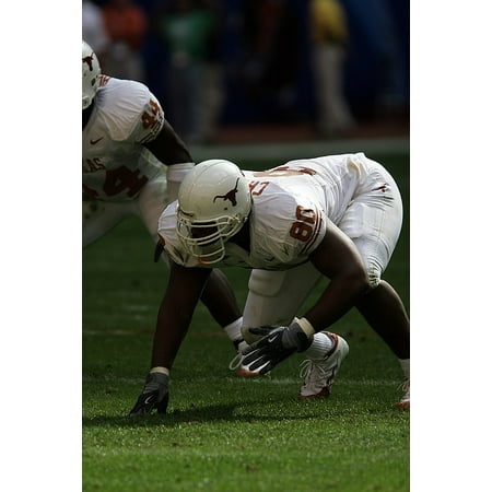 Peel-n-Stick Poster of Defensive Tackle Player Tackle American Football Poster 24x16 Adhesive Sticker Poster
