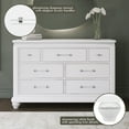 thumbnail image 3 of Evolur Nova Double Dresser, Stardust, 3 of 12