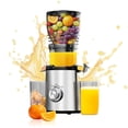 thumbnail image 1 of Exprimidor de prensado en frío Indelala, canal de alimentación de 5.8 pulgadas de ancho, 300 W, 1 of 7