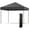Black, variant on Telyswee 10'x10' Pop up Canopy Tent with 210D Oxford Fabric, Portable Instant Commercial Canopy Including 4 Stakes 4 Ropes 4 Sandbags for Farmers' Market, Patio, Outdoor Event, Camping