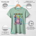 thumbnail image 3 of Girl's Nintendo Super Mario Princess Peach Friends Graphic Tee Mint Medium, 3 of 9