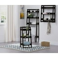 UTEX 3Tier Ladder Shelf, Bathroom Shelf Freestanding, 3Shelf