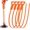 Orange 50.5cm, variant on Flexible Drain Auger for Hair and Debris in Sinks Toilets Showers